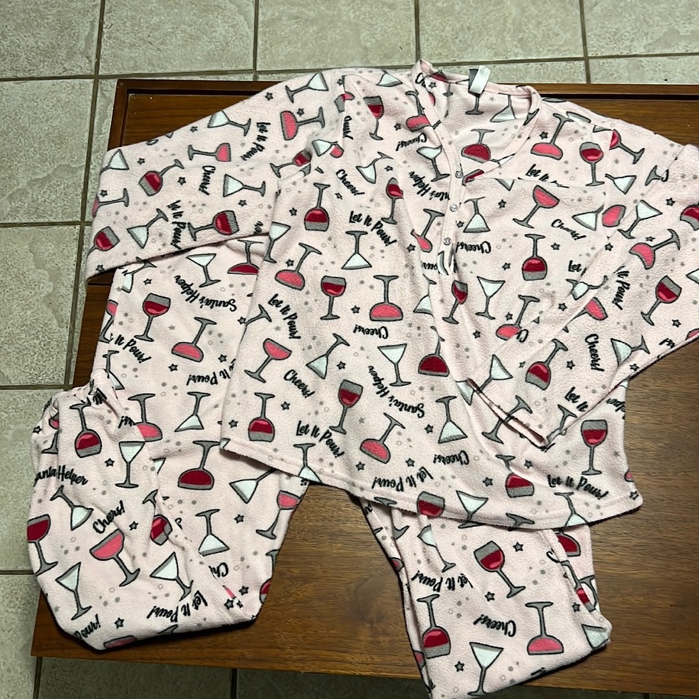 Wine pajamas